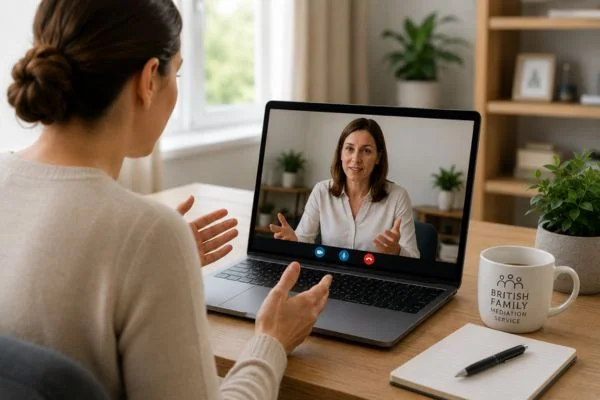 Image of online mediation Carmarthen book in NOW